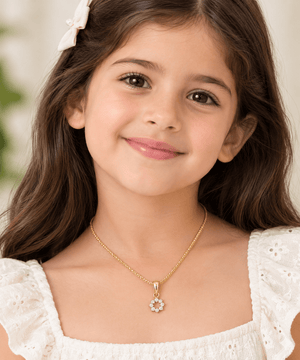 Ladybug Serendipity Pendant - 18k Kids Jewellery