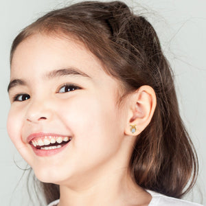LadyBug XOXO Earrings - 18K Kids Jewellery