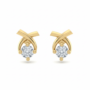 LadyBug XOXO Earrings - 18K Kids Jewellery