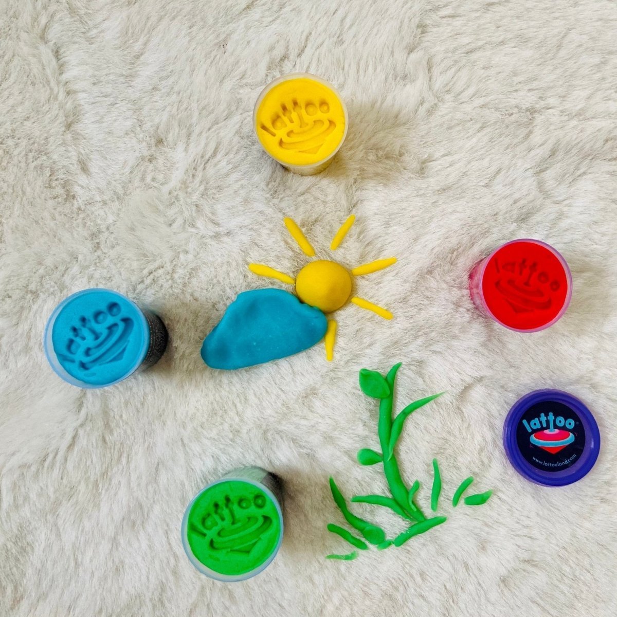 LattooLand Clay Dough Classic Pack - Set of 4 - CLASSIC_PP