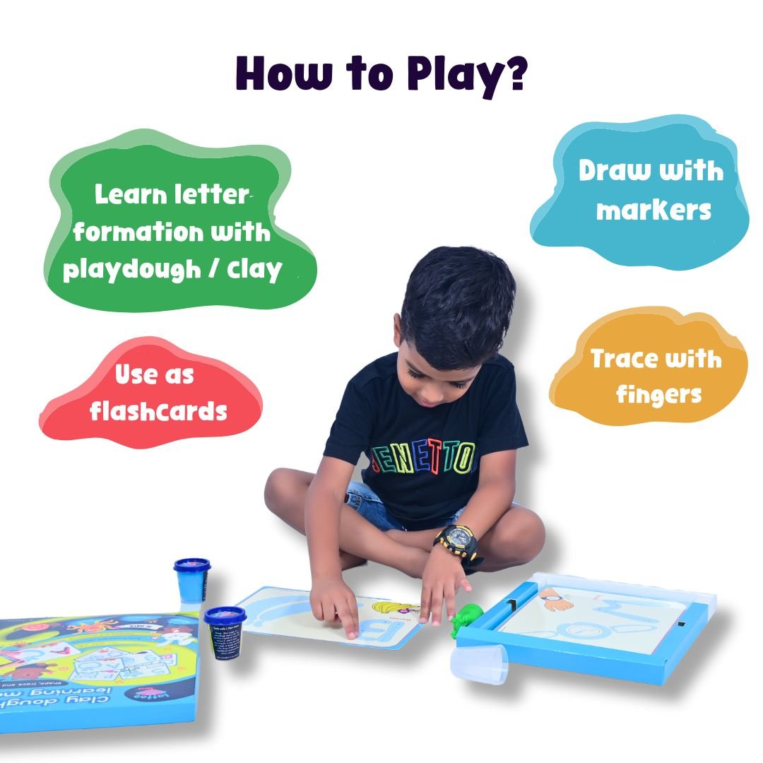 Lattooland Claydough Learning Mats - Learning and Educational Toys