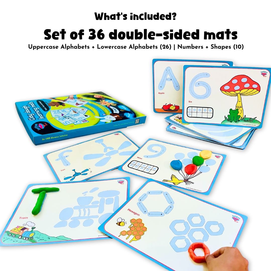 Lattooland Claydough Learning Mats - Learning and Educational Toys
