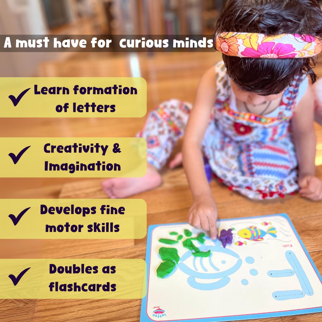 Lattooland Claydough Learning Mats - Learning and Educational Toys
