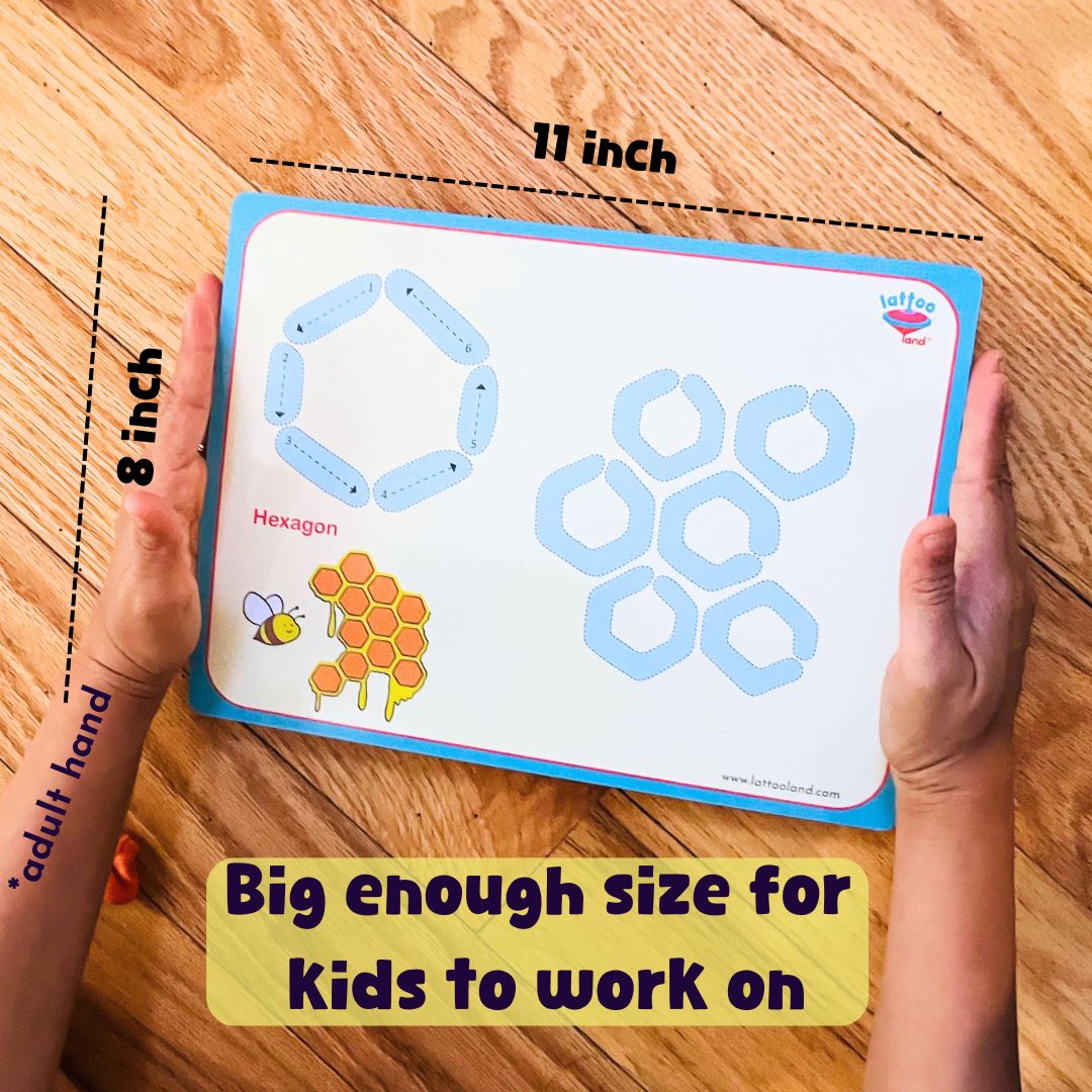 Lattooland Claydough Learning Mats - Learning and Educational Toys