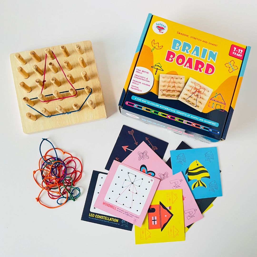 Lattooland Geoboard Sensory Play - GEOBOARD_B