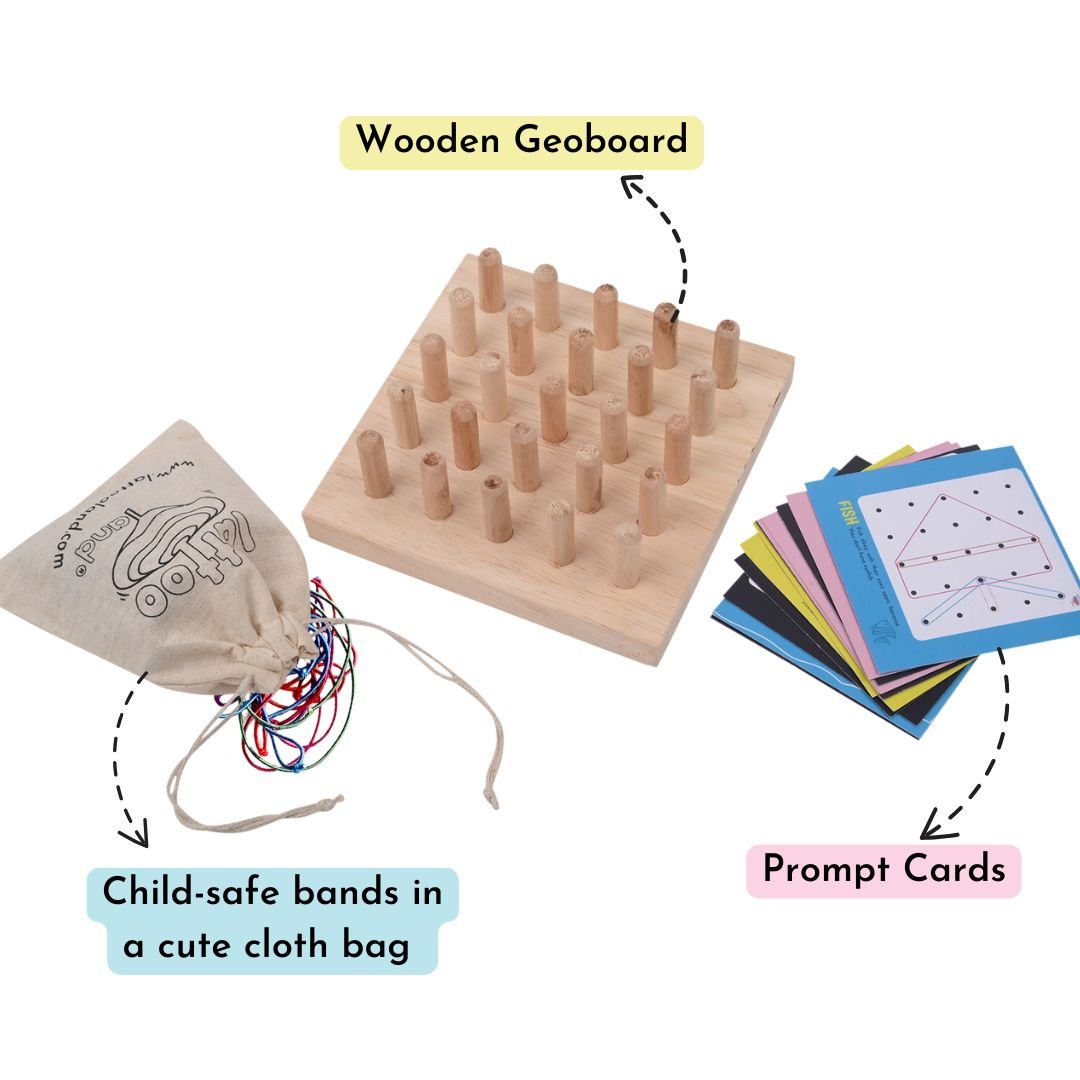 Lattooland Geoboard Sensory Play - GEOBOARD_B