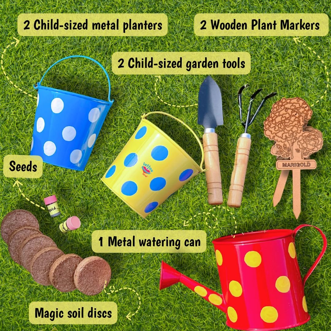 LattooLand Little Gardener's Kit/ Sand Toys Kit - GARDENING_KT