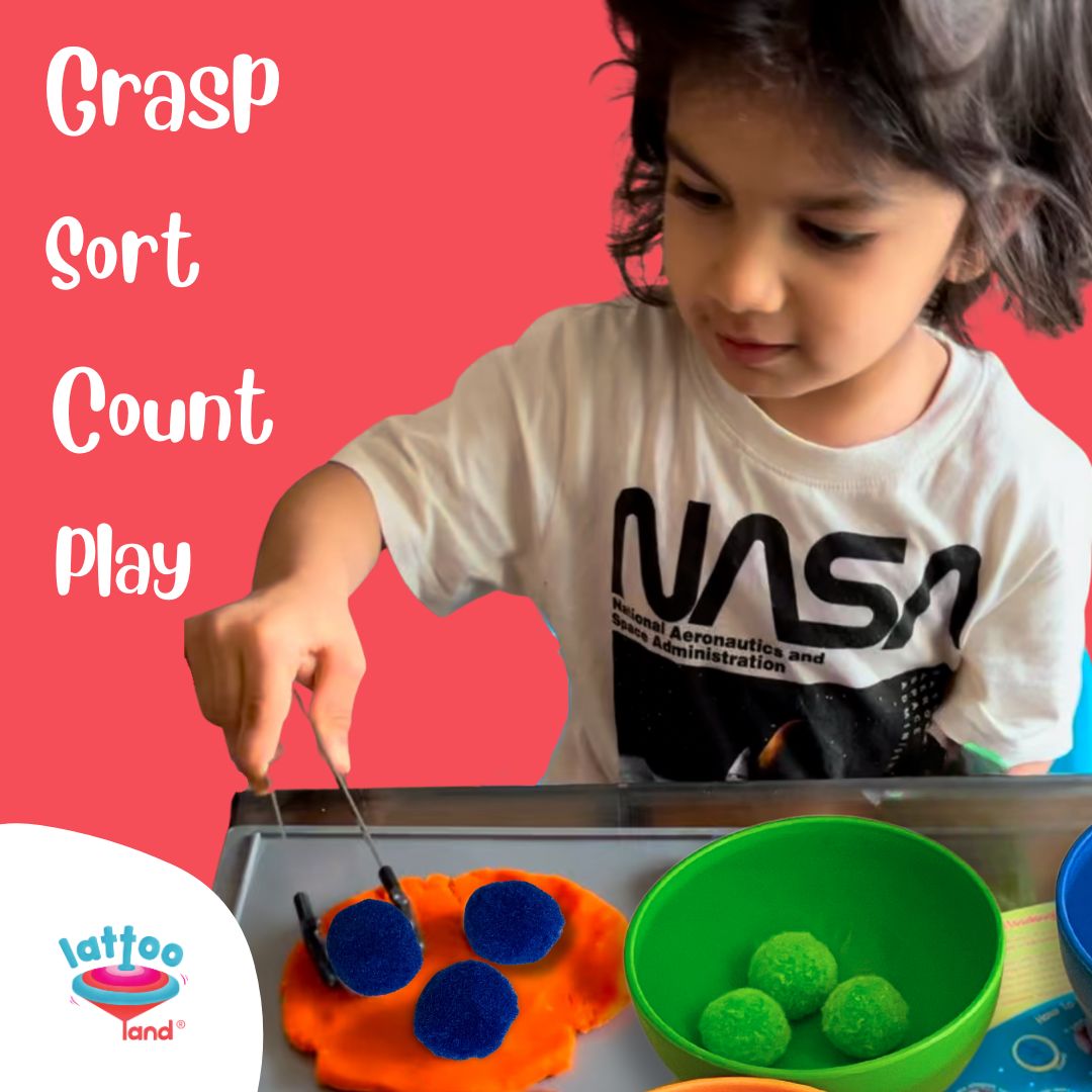 Lattooland Rainbow Sorting Activity Set - Activity Toys