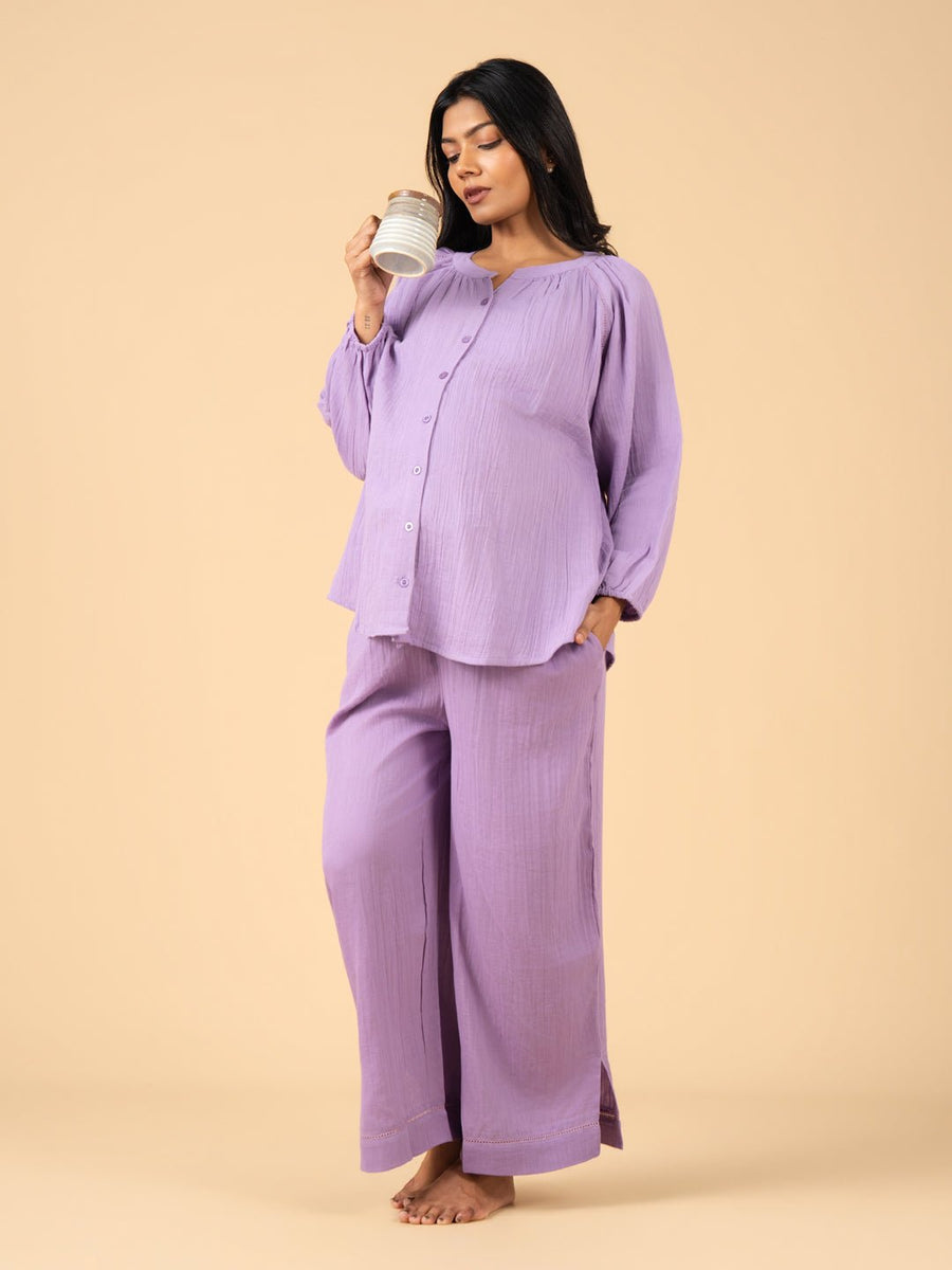 Lav-ish Dreams Maternity and Nursing Nightwear Set