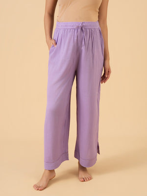 Laven-Dare to Dream Maternity and Nursing Nightwear Set - Lavender Maternity Nightwear Set