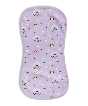 Lavender Twinkle - Burp Cloth - Lavender Burp Cloth
