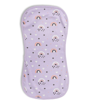 Lavender Twinkle - Burp Cloth - Lavender Burp Cloth