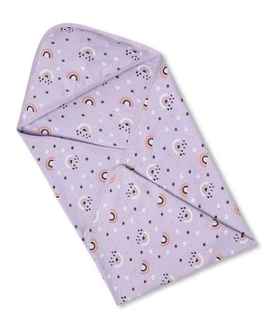 Lavender Twinkle - Hooded Towel Blanket - HDBLKT - LVNTW