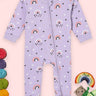 Lavender Twinkle Infant Zipper Romper - ROM - TC - LVNTW - PM