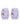 Lavender Twinkle - Mittens, Booties and Cap set - MBC - LVNTW