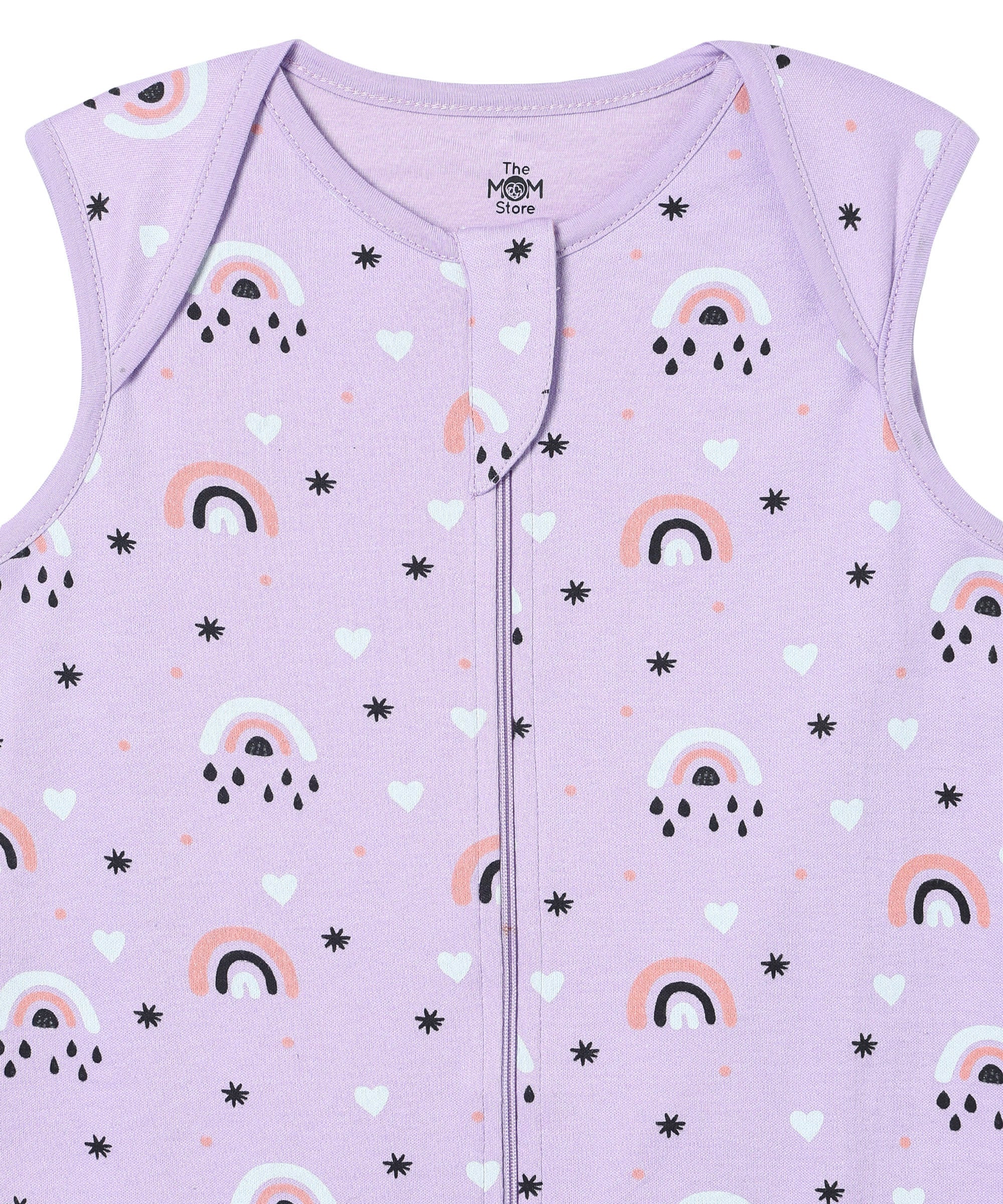 Lavender Twinkle Sleeping Bag - 0 - 12 Months Baby Sleeping Bag