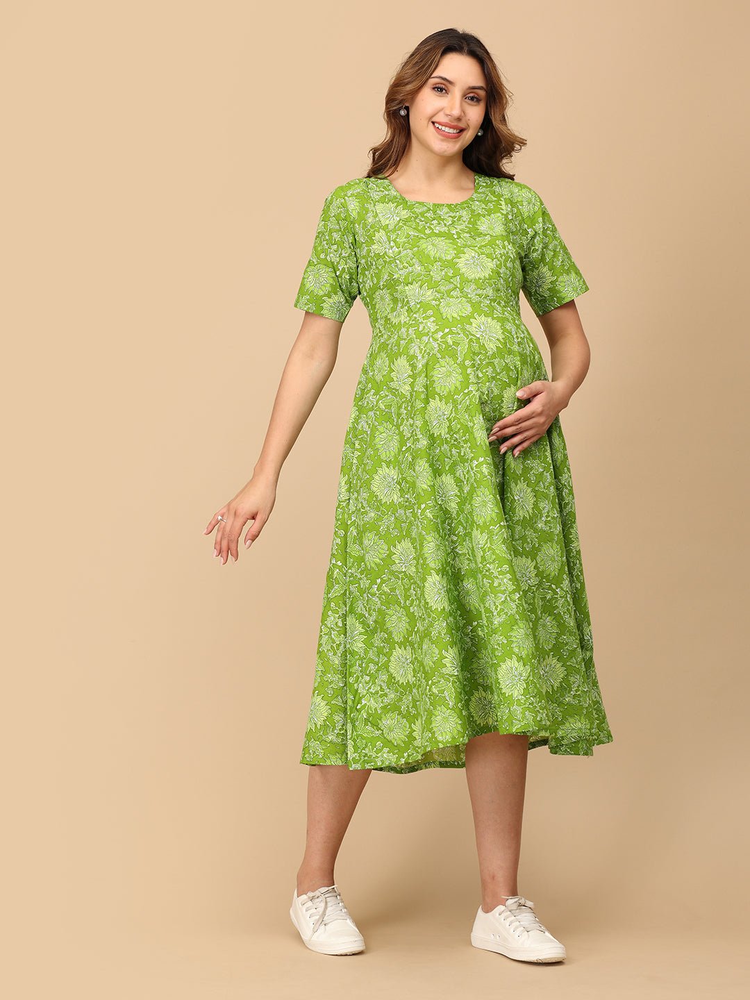 Lawn & Order Maternity and Nursing Dress - DRS - SK - LWNO - S