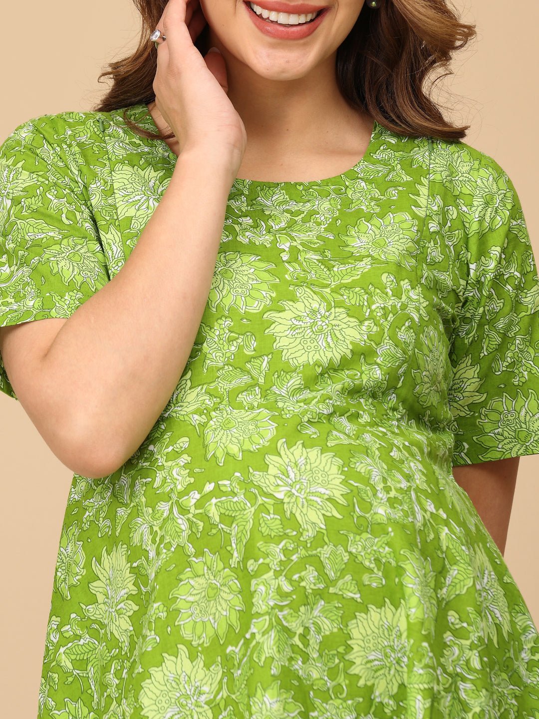 Lawn & Order Maternity and Nursing Dress - DRS - SK - LWNO - S