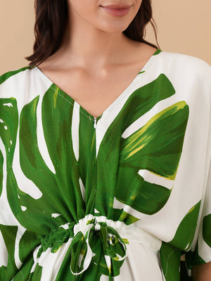 Leaf It To Me Maternity and Nursing Kaftan Nighty - S Maternity Nightwear
