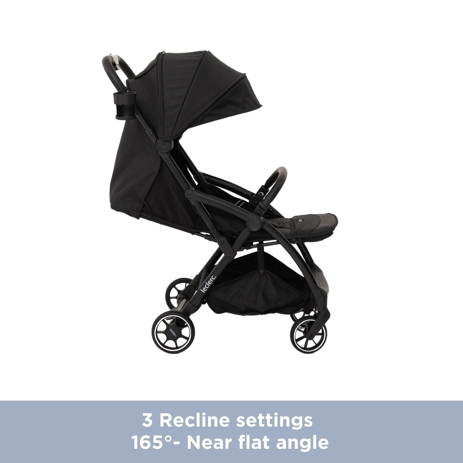 Leclerc Baby Magicfold Plus Stroller Black