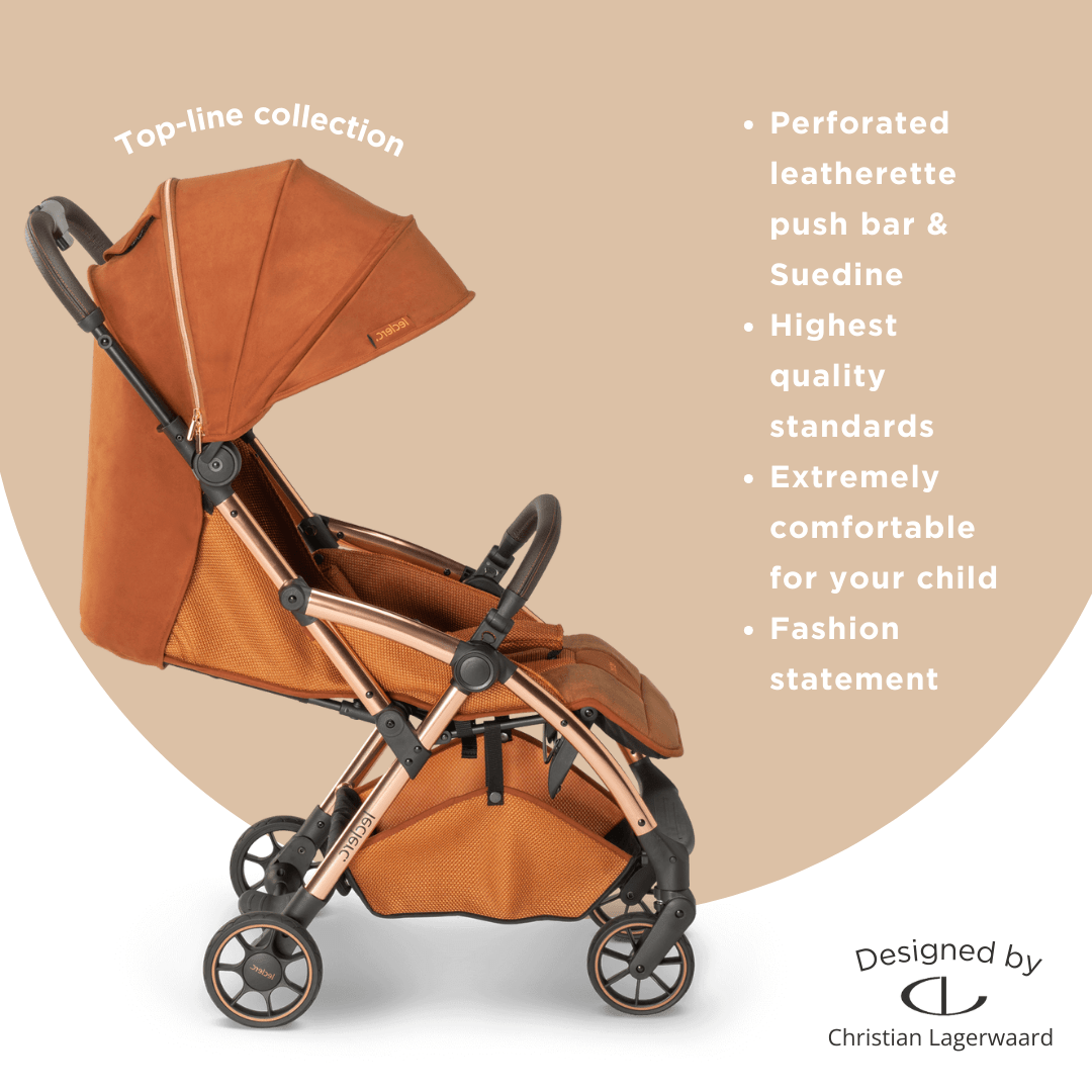 Leclerc Baby Hexagon Stroller Heritage Sport - HEX003BR
