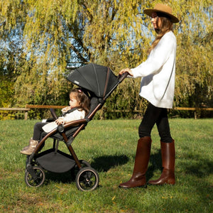 Leclerc Baby Influencer XL Stroller Black Brown - LEC10011