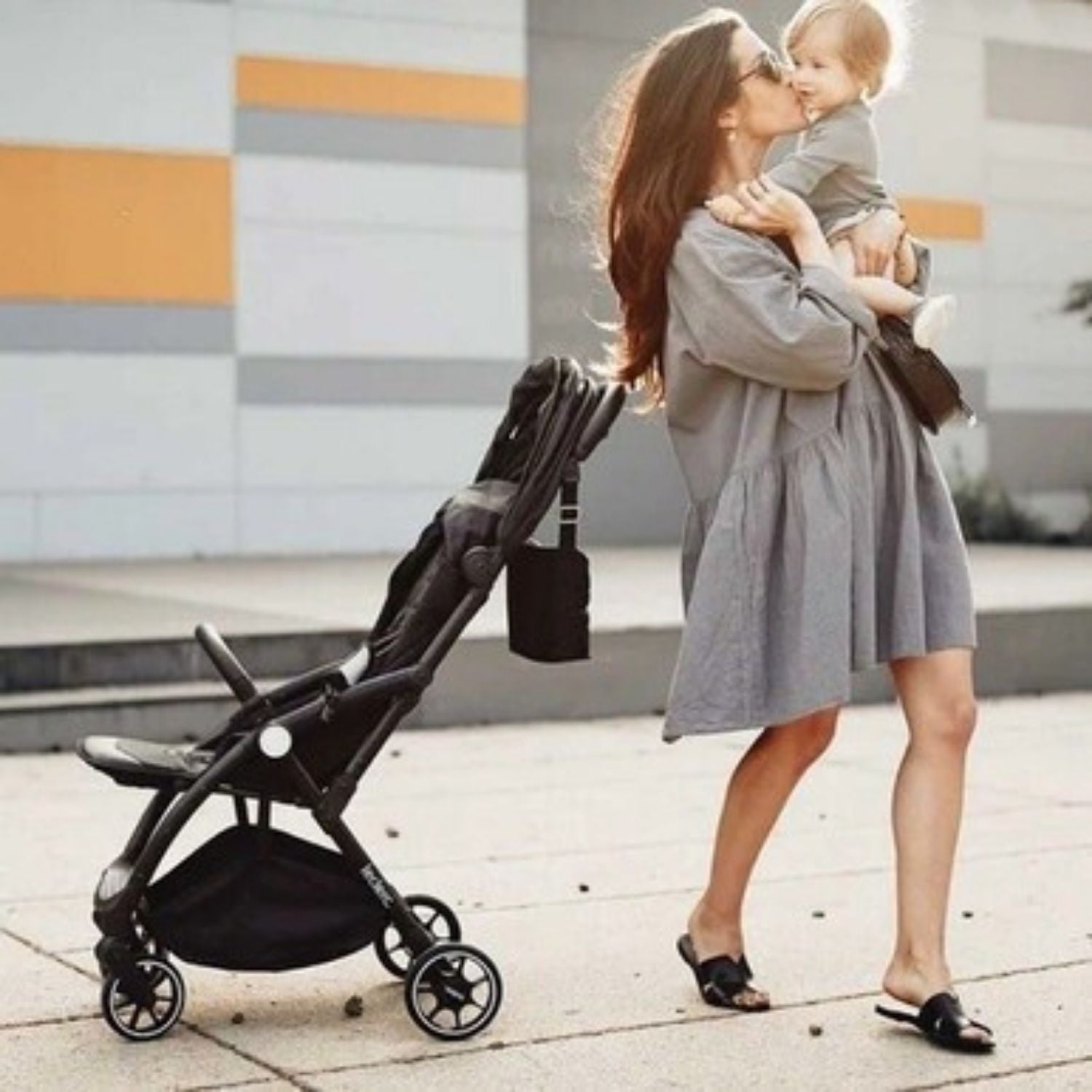 Leclerc Baby Magicfold Plus Stroller Black - LEC25970