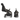 Leclercbaby Bundle Deal Hexagon Carbon Black (Stroller + Diaper Bag) - BUNHEX030