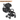 Leclercbaby Bundle Deal Hexagon Carbon Black (Stroller + Diaper Bag) - BUNHEX030