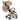 Leclercbaby Bundle Deal Hexagon Champaign (Stroller + Diaper Bag) - BUNHEX020