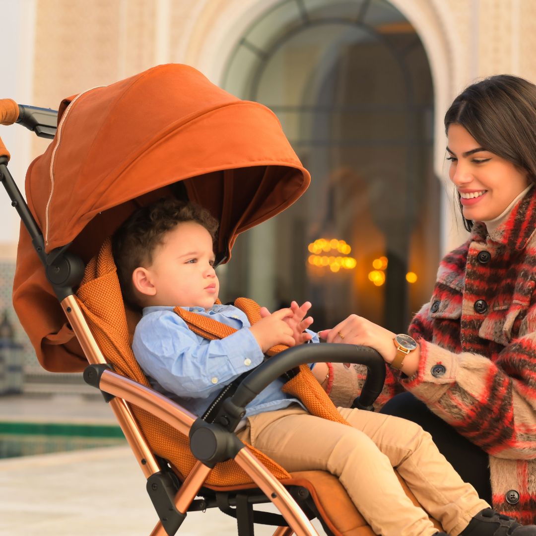 Leclercbaby Bundle Deal Hexagon Heritage Sport (Stroller + Diaper Bag) - BUNHEX010