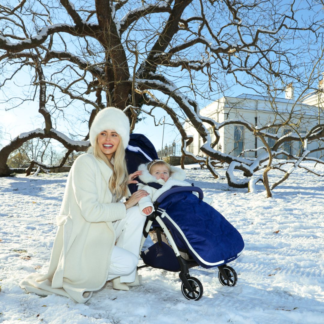 Leclercbaby Bundle Deal Hexagon Monte Carlo Blue (Stroller + Diaper Bag) - BUNHEX040