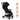 Leclercbaby Bundle Influencer Air Piano Black (Stroller + Bassinet) - BUNAR010
