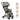 Leclercbaby Bundle Influencer Air Violet Grey (Stroller + Bassinet) - BUNAR020