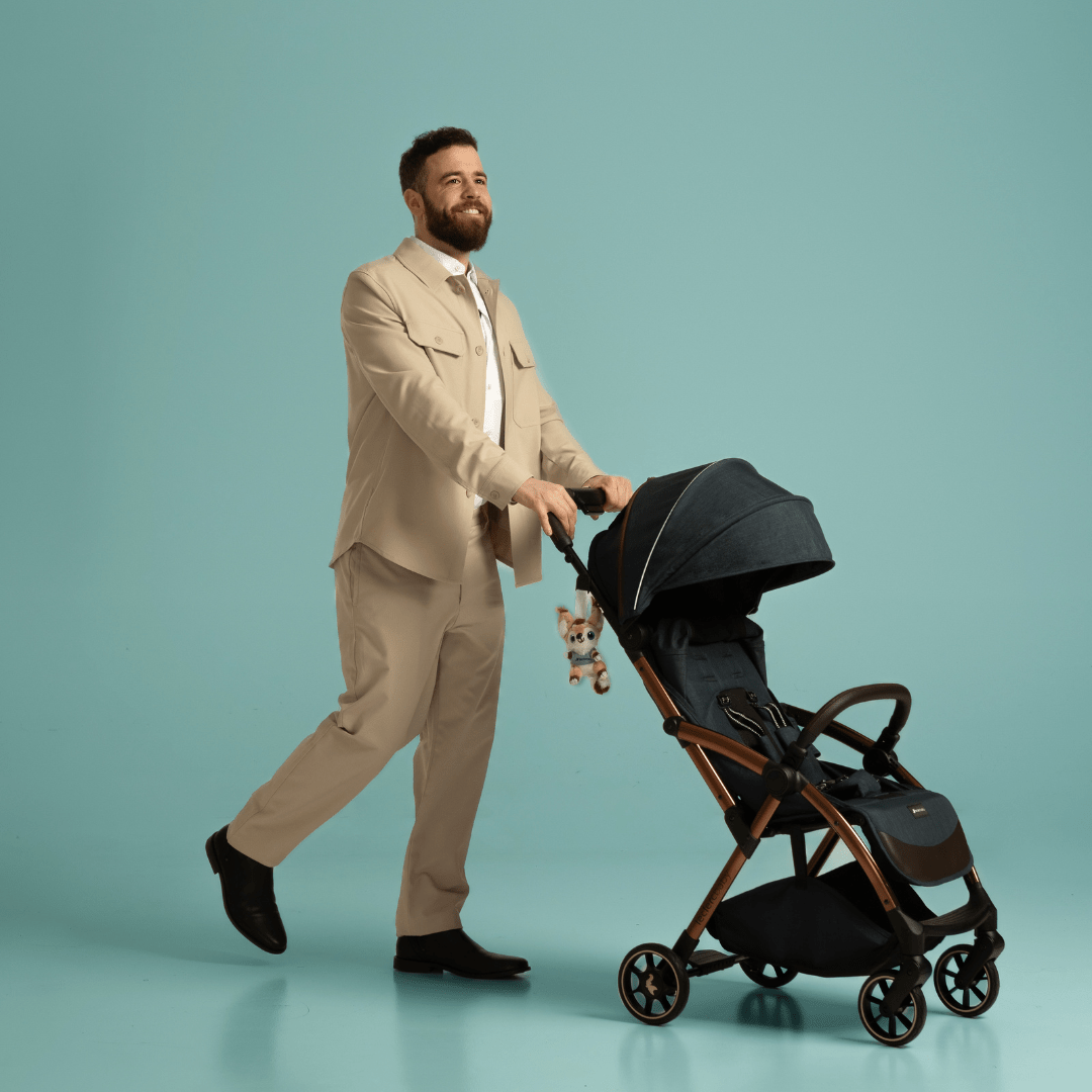 Leclercbaby Bundle Influencer Air Violet Grey (Stroller + Bassinet) - BUNAR020