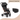 Leclercbaby Combo Influencer XL Black (Stroller + Organiser) - BUNXL010