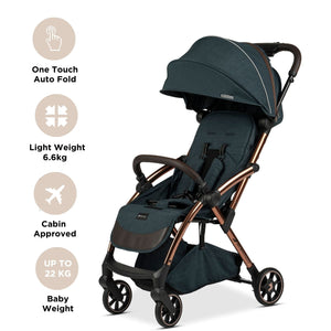 Leclercbaby Influencer Air Stroller Denim Blue - LEC20016