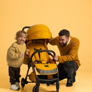 Leclercbaby Influencer Air Stroller Golden Mustard - LEC20017