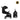 Leclercbaby Influencer Air Stroller Piano Black - LEC20018
