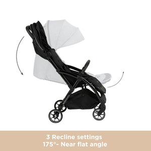 Leclercbaby Influencer Air Stroller Piano Black - LEC20018
