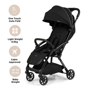 Leclercbaby Influencer Air Stroller Piano Black - LEC20018