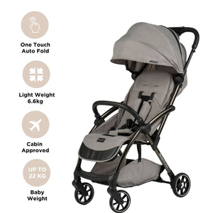 Leclercbaby Influencer Air Stroller Violet Grey - LEC20015