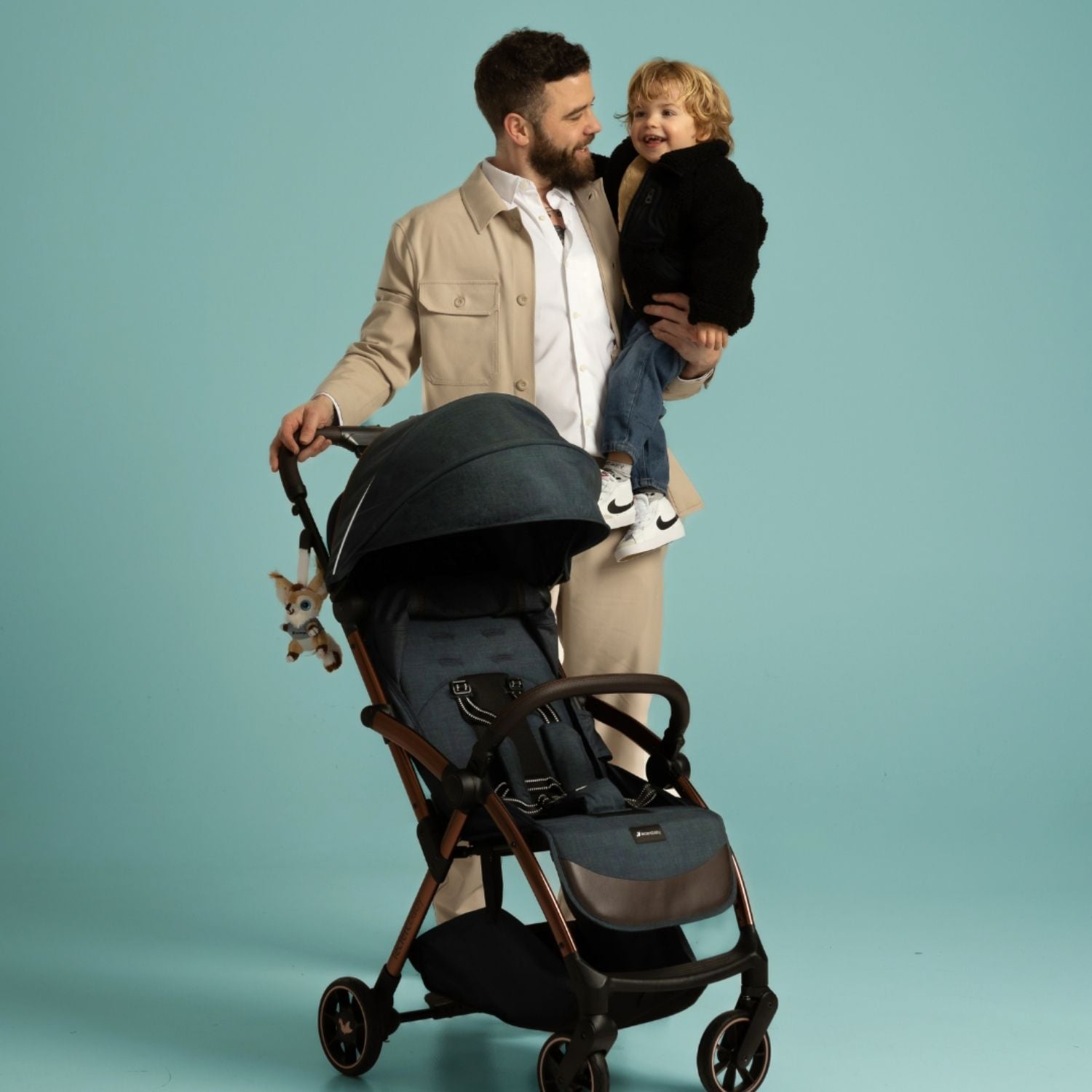 Leclercbaby Influencer Air Stroller Violet Grey - LEC20015