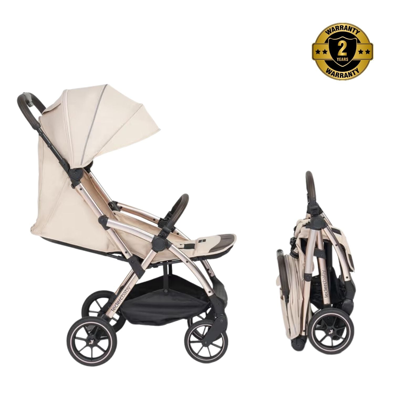 Leclercbaby Influencer XL Stroller Sand - LEC10012