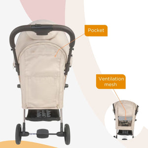 Leclercbaby Influencer XL Stroller Sand - LEC10012