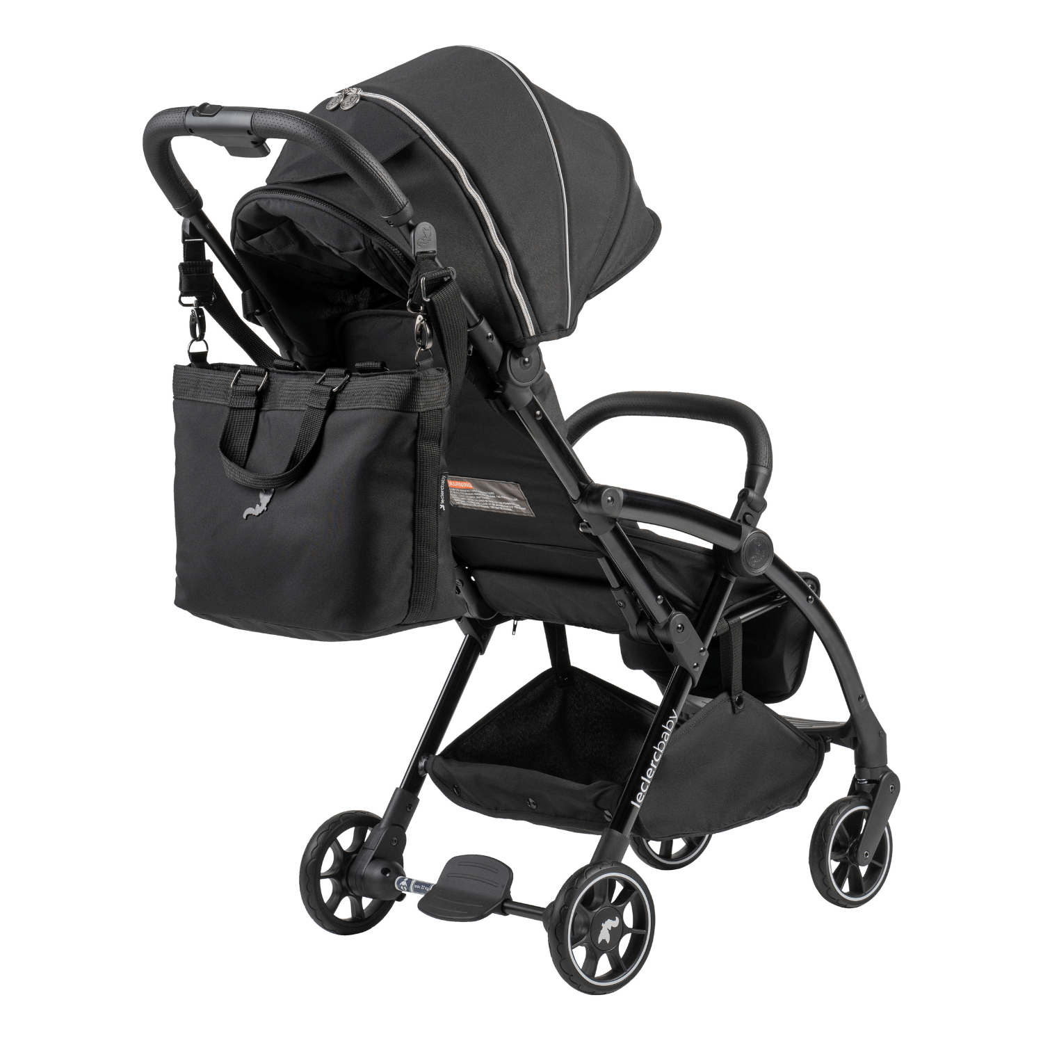 Leclercbaby Luxury Changing Bag Piano Black - LEC30016