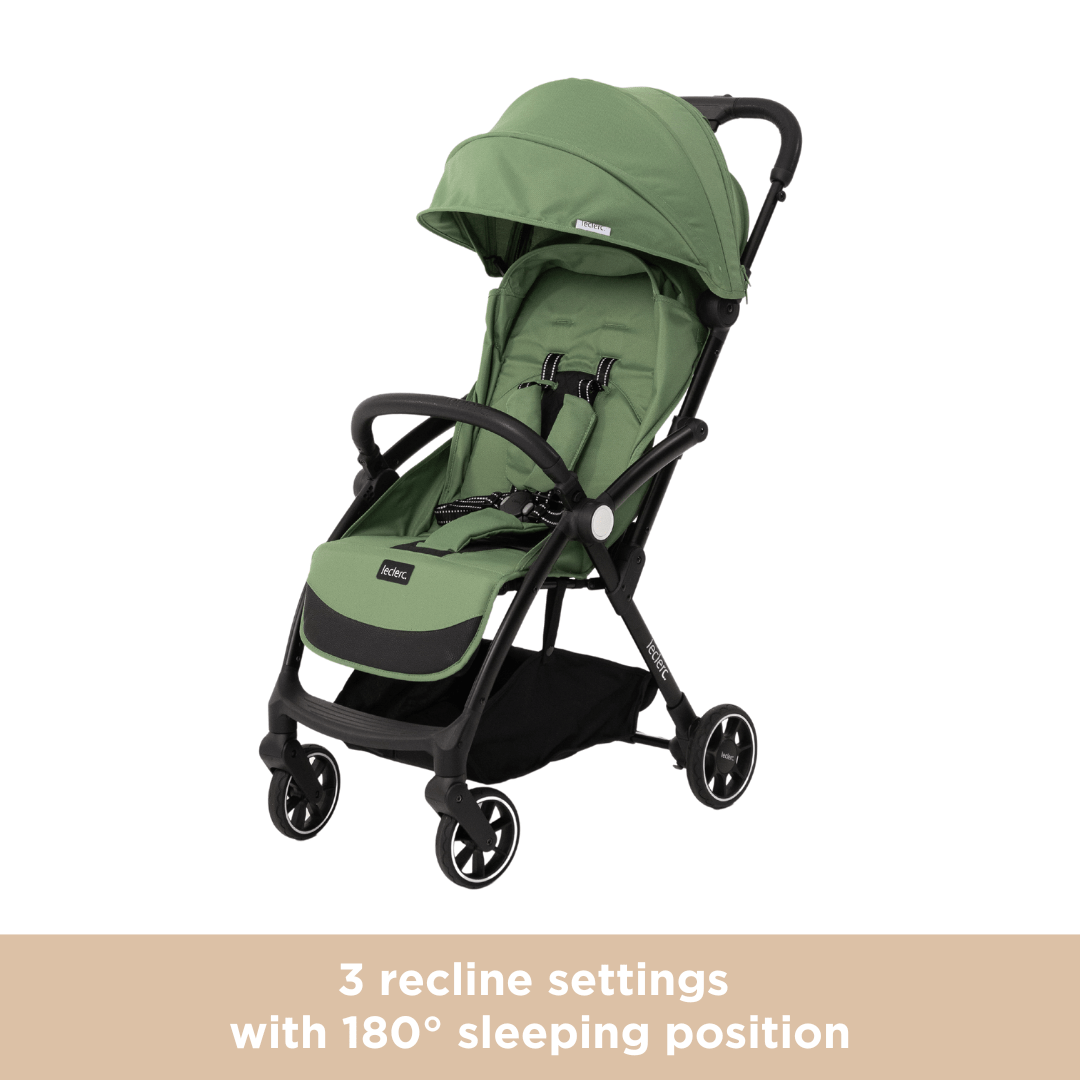 Leclercbaby Magicfold Plus Stroller Green - LEC25974