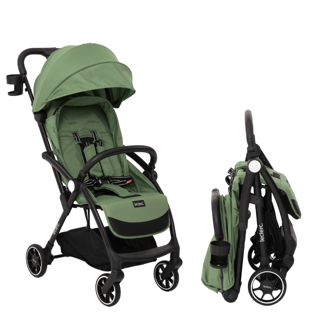 Leclercbaby Magicfold Plus Stroller Green - LEC25974