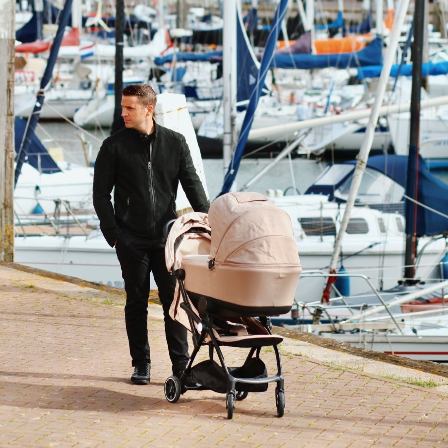Leclercbaby Magicfold Plus Stroller Sand - LEC25973
