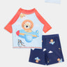 Leo Sky Explorer Boys T-shirt And Short Swim Set - KSW-SG-LSEX-3-4